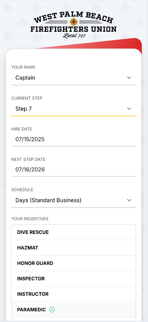 Salary Estimator on mobile